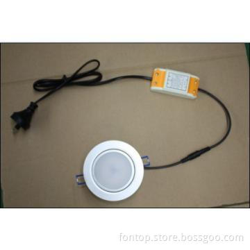 hot sale 12w dimmable led downlight with Australian plug and wire